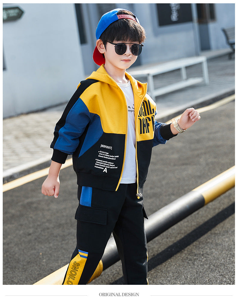 Boys Spring Clothing Sports Jacket Trousers Suit - Boys Clothing - Baby's World (view 4)