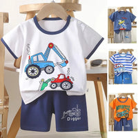 1 Sets Pure Cotton Kids Cartoon Clothing | Baby's World Bangladesh