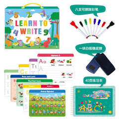Cross border children s handwriting practice book Montessori early education toy pen control training book tracing number and letter practice book
