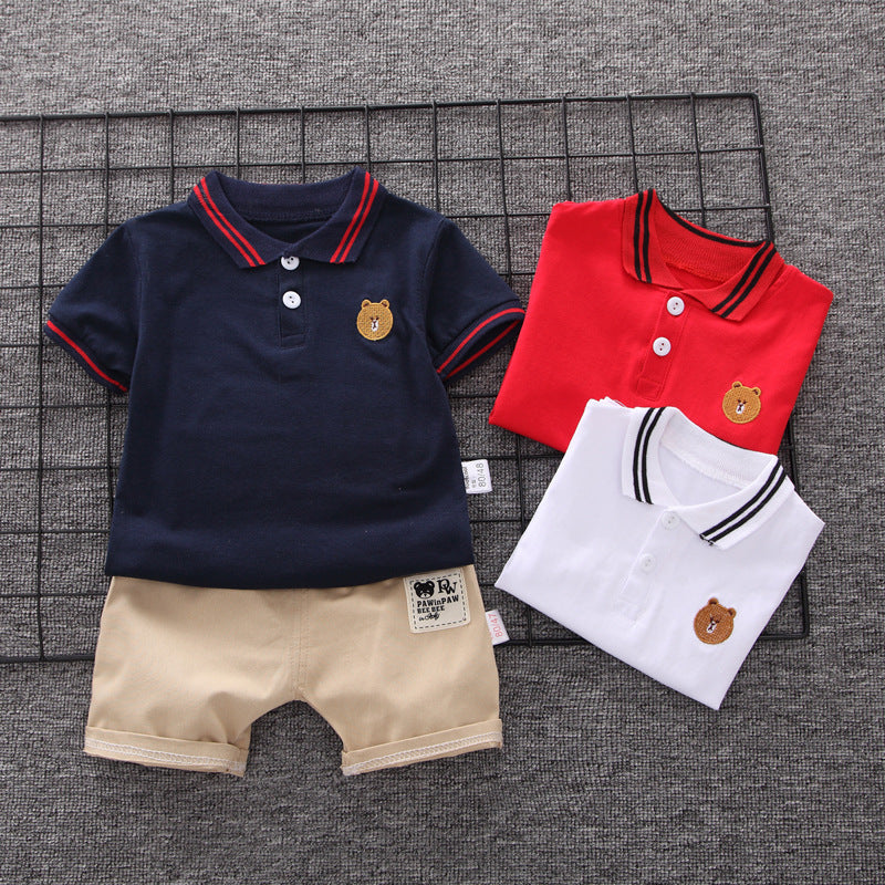 Baby Boys Summer Clothing Set – Cotton Casual Outfit - Boys Summer & Party Dresses - Baby's World (view 16)
