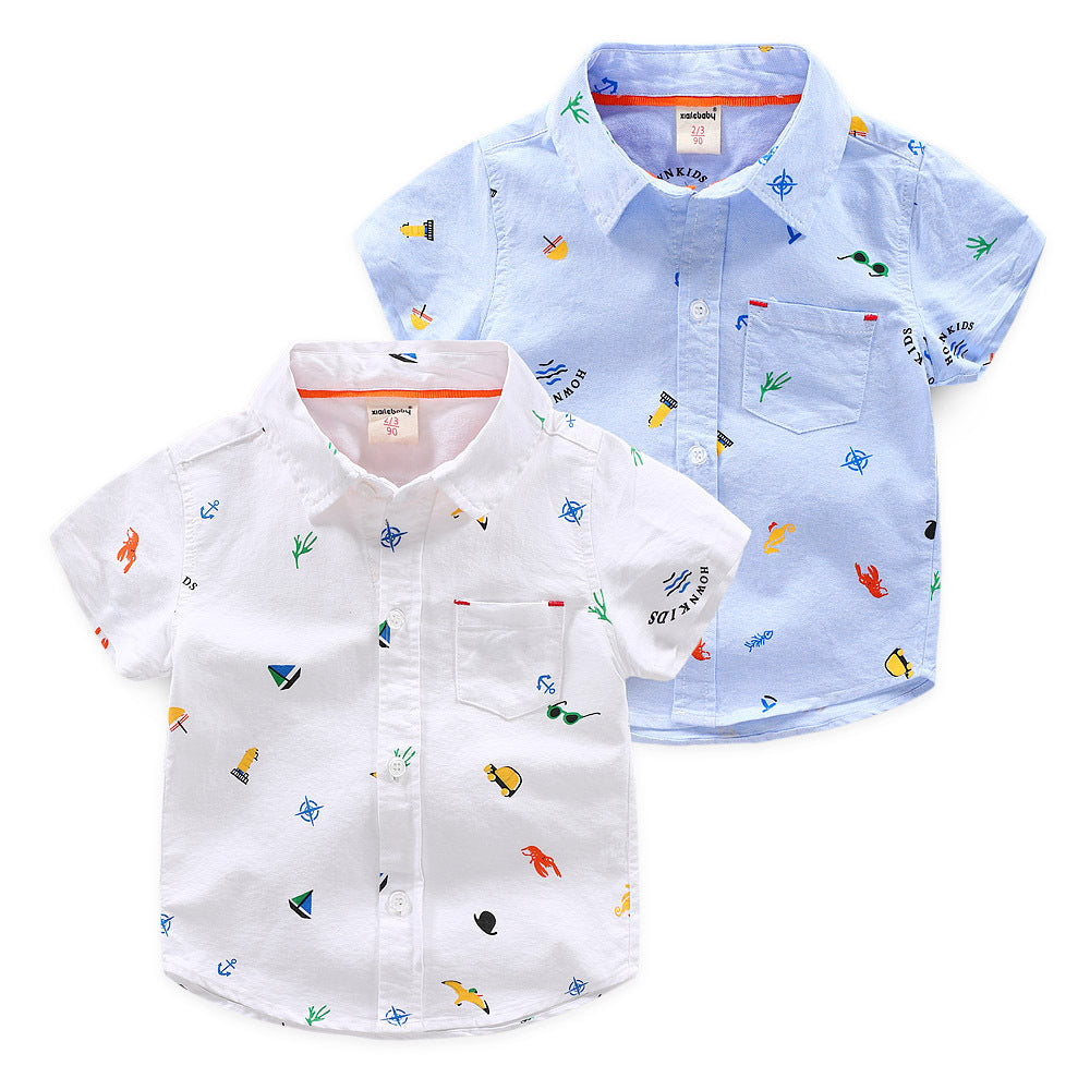 Boys short sleeve shirt New Style - Boys Clothing - Baby's World (view 2)