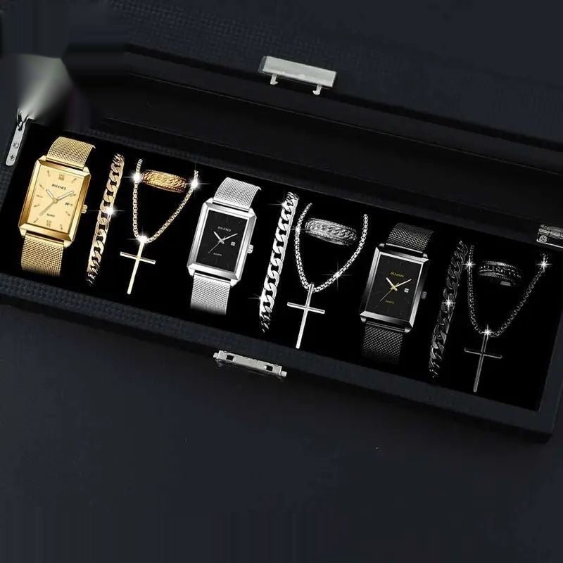 12-set Men's Watches Fashionable Multi-color Assortment Of Quartz Men's Watches - BaBy's World