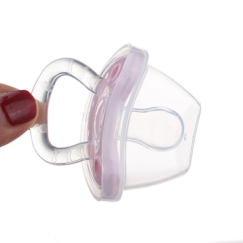Baby Liquid Silicone Sleep Comfort Pacifier Two-Color Bangladesh