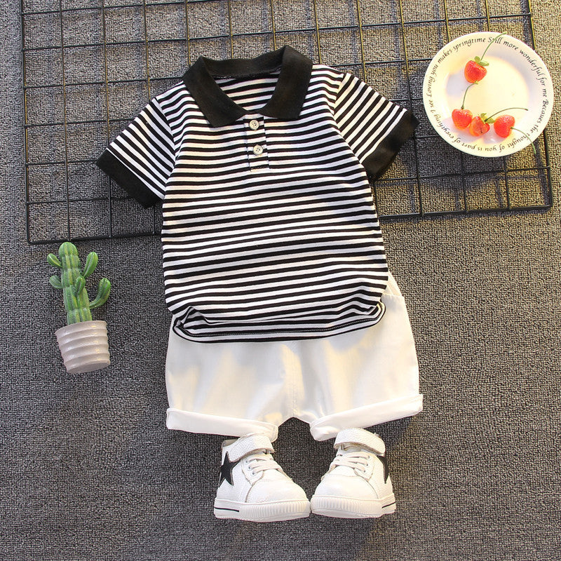 Baby Boys Summer Clothing Set – Cotton Casual Outfit - Boys Summer & Party Dresses - Baby's World (view 35)
