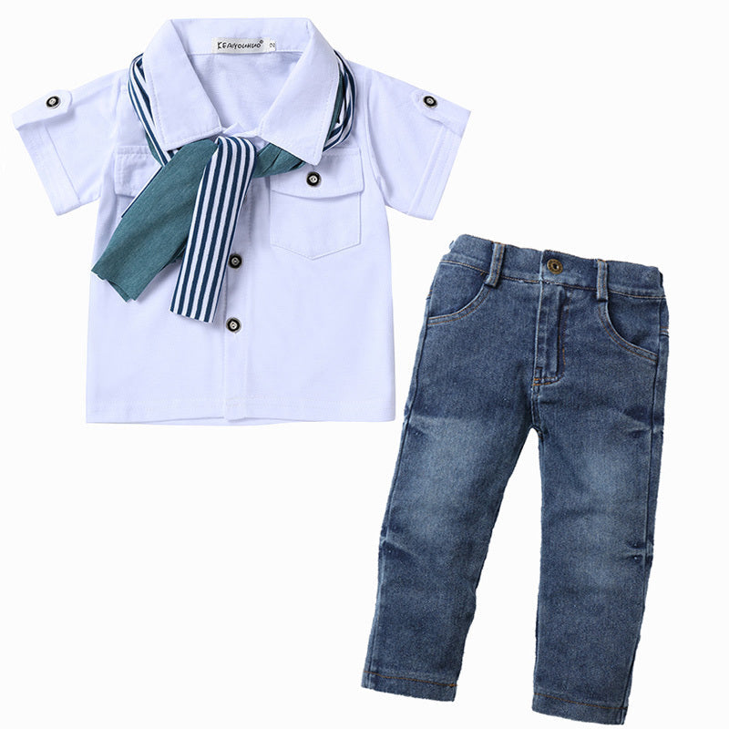 Boys summer casual suit - Boys Summer & Party Dresses - Baby's World (view 3)