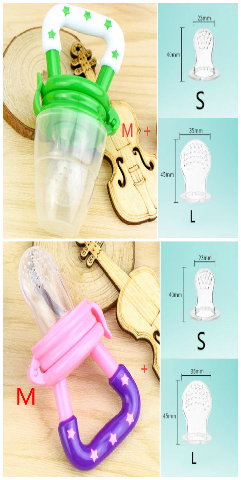 Baby Silicone Pacifier with Complementary Food Feeder Bangladesh