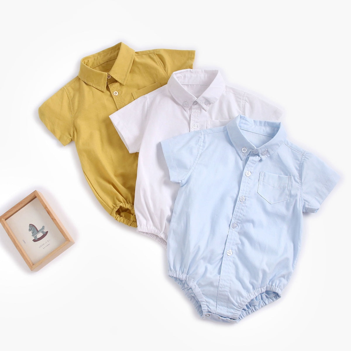 Clothes Boys Shirt - Baby Clothes Boys Baby Shirt Newborn Cotton Short Sleeves - Boys Summer & Party Dresses - Baby's World