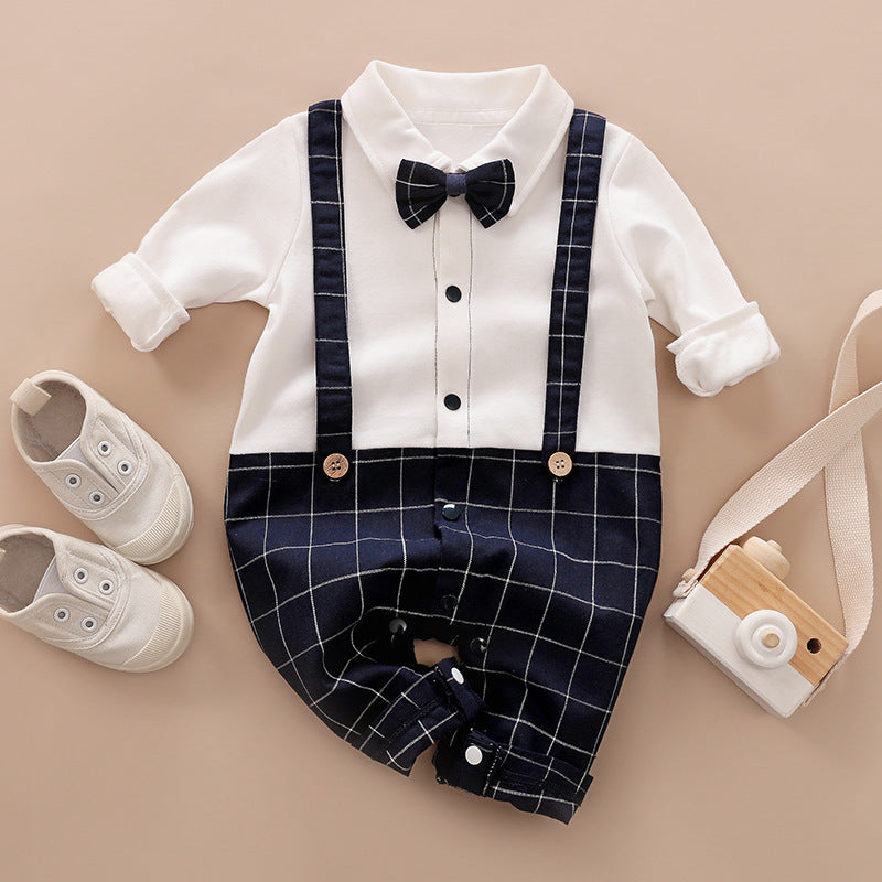 Spring And Autumn Cross Border One Piece BABY BODYSUIT - Boys Summer & Party Dresses - Baby's World (view 8)