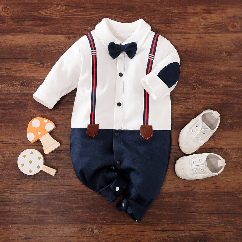 Spring And Autumn Cross Border One Piece BABY BODYSUIT - Boys Summer & Party Dresses - Baby's World (view 4)