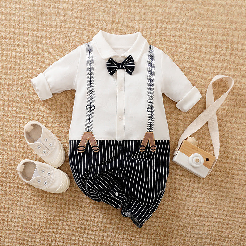 Spring And Autumn Cross Border One Piece BABY BODYSUIT - Boys Summer & Party Dresses - Baby's World (view 6)