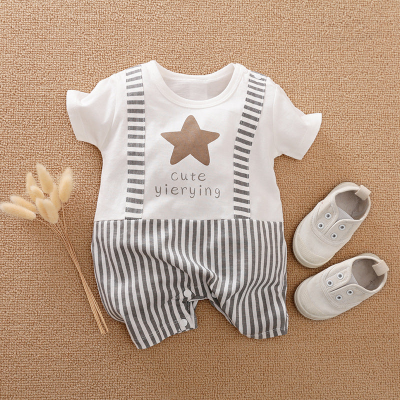 Spring And Autumn Cross Border One Piece BABY BODYSUIT - Boys Summer & Party Dresses - Baby's World (view 3)