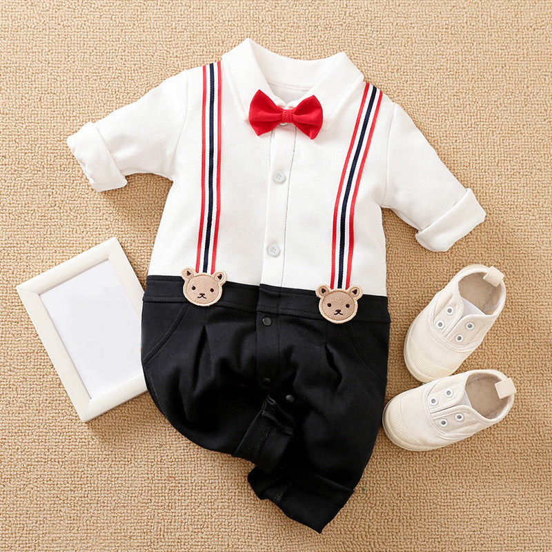 Spring And Autumn Cross Border One Piece BABY BODYSUIT - Boys Summer & Party Dresses - Baby's World (view 5)