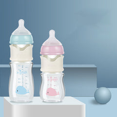 Baby Glass Feeding Bottle Safe & BPA-Free Bangladesh