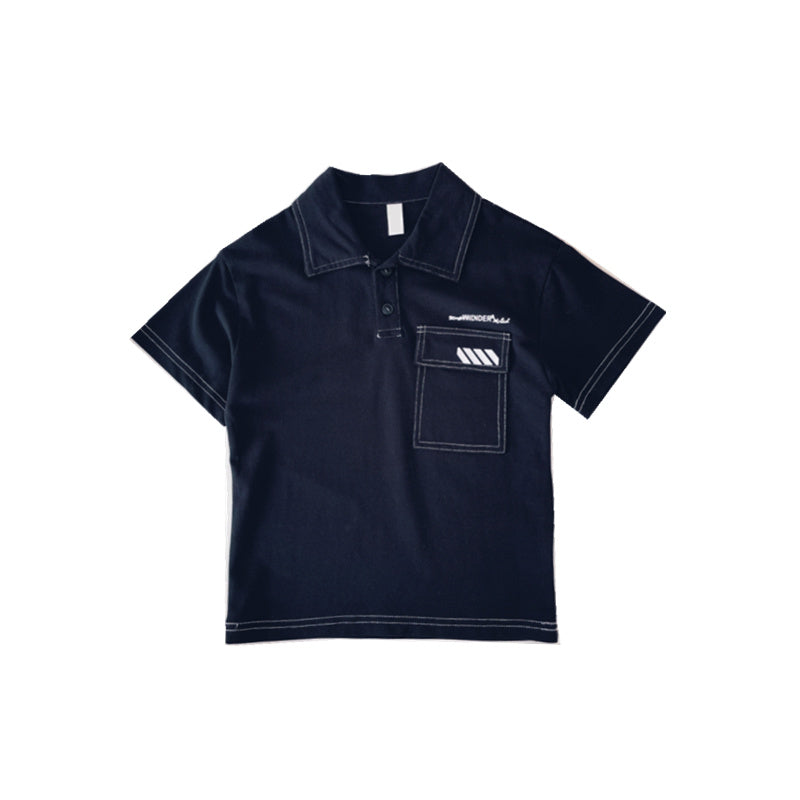 Solid Color Boys Summer Baby T-shirt - Boys Summer & Party Dresses - Baby's World (view 3)