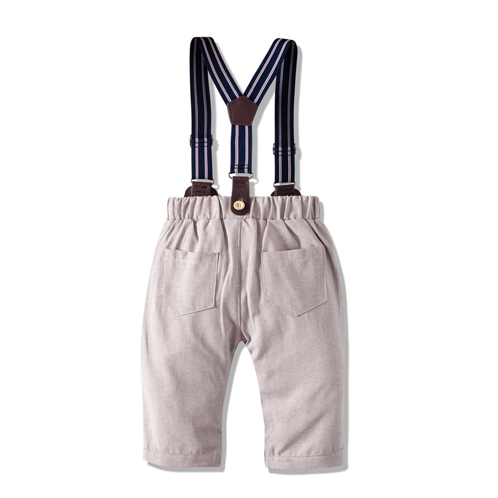 Long Sleeved Romper - Long-sleeved Romper Suit, Baby Clothes, Gentleman's Clothes - Boys & Kids dresses - Baby's World (view