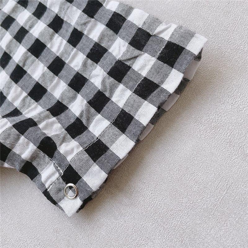 New Summer Plaid - New Summer Baby Plaid Sling Shorts - Boys Summer & Party Dresses - Baby's World (view 4)