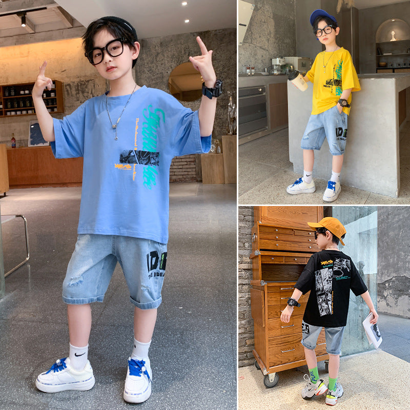 New Summer Handsome Boy Boy Short Sleeve - Boys Summer & Party Dresses - Baby's World
