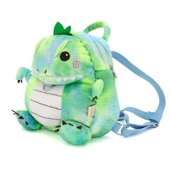 Amazon 2025 New Cartoon Anti-Lost Backpack Baby Girls School Bag Children's Stuffed Small Bag (changing dinosaur anti-lost backpack (comes with leash))