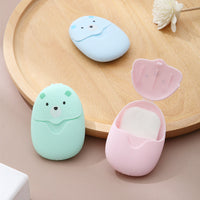 50 Travel Portable Soap Tablets Hand-washing Soap Disposable Travel Carry-on Pocket Mini Small Soap Paper