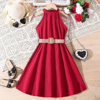 Girls Halter Dress Bangladesh | Stylish Summer Party Dress with Belt