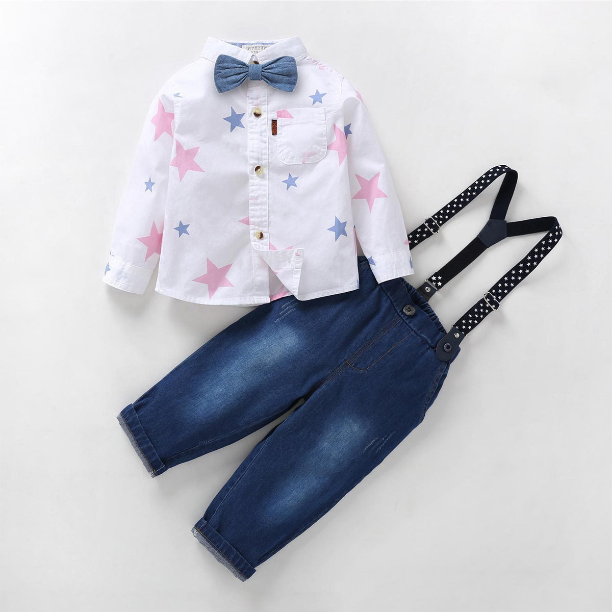 Three Piece Suit - Three-piece suit of gentleman dress suspenders - Boys Summer & Party Dresses - Baby's World (view 6)