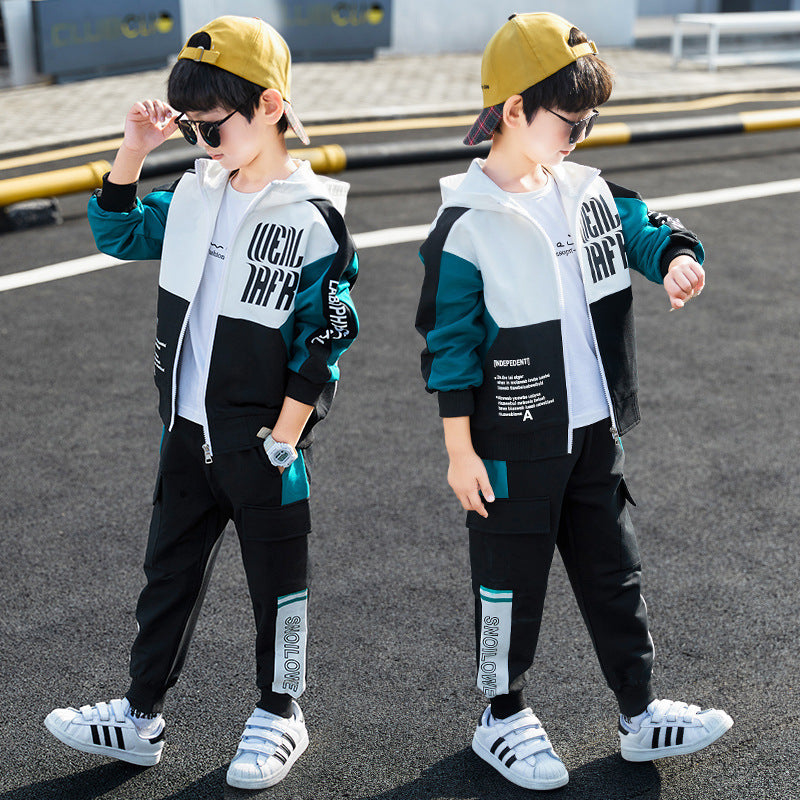 Boys Spring Clothing Sports Jacket Trousers Suit - Boys Clothing - Baby's World (view 7)
