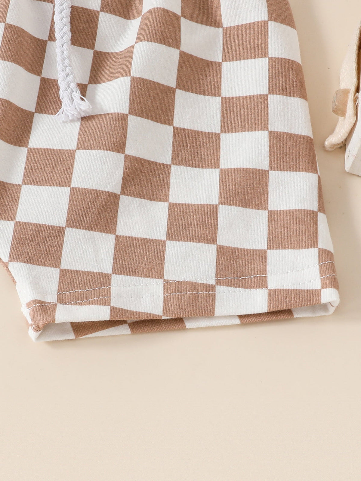 Summer Boys And - Summer Boys' And Kids' Popular Short Top Plaid Shorts Two-piece Set - Boys Summer & Party Dresses - Baby's
