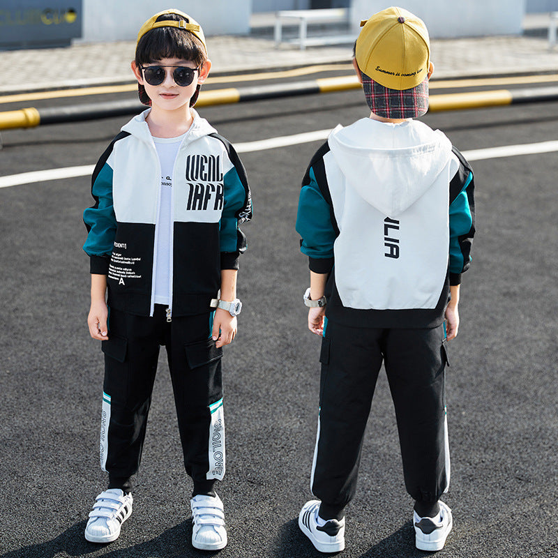 Boys Spring Clothing Sports Jacket Trousers Suit - Boys Clothing - Baby's World