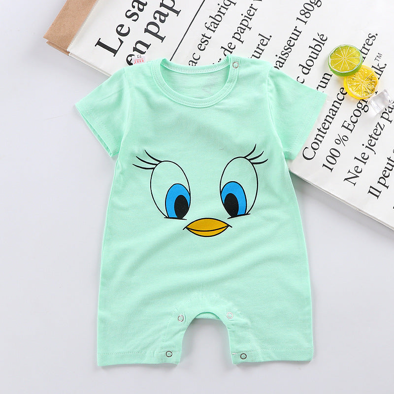 Baby Jumpsuit Short Sleeve Baby Climbing Suit - Boys Summer & Party Dresses - Baby's World (view 6)