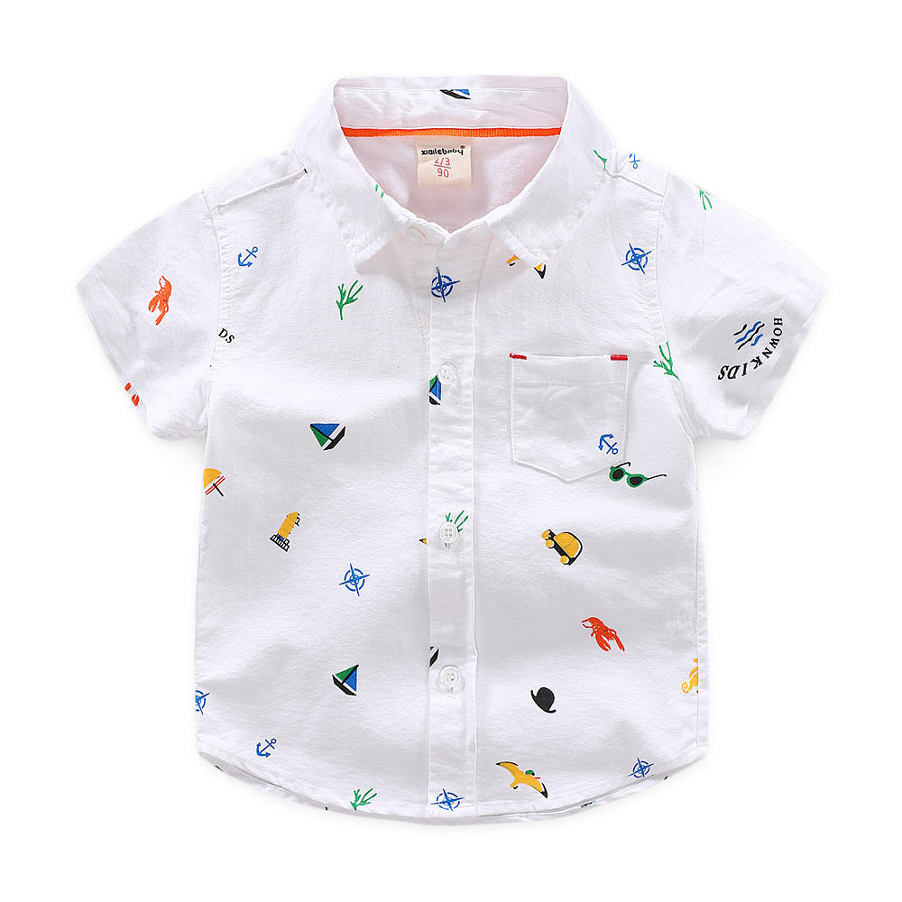Boys short sleeve shirt New Style - Boys Clothing - Baby's World