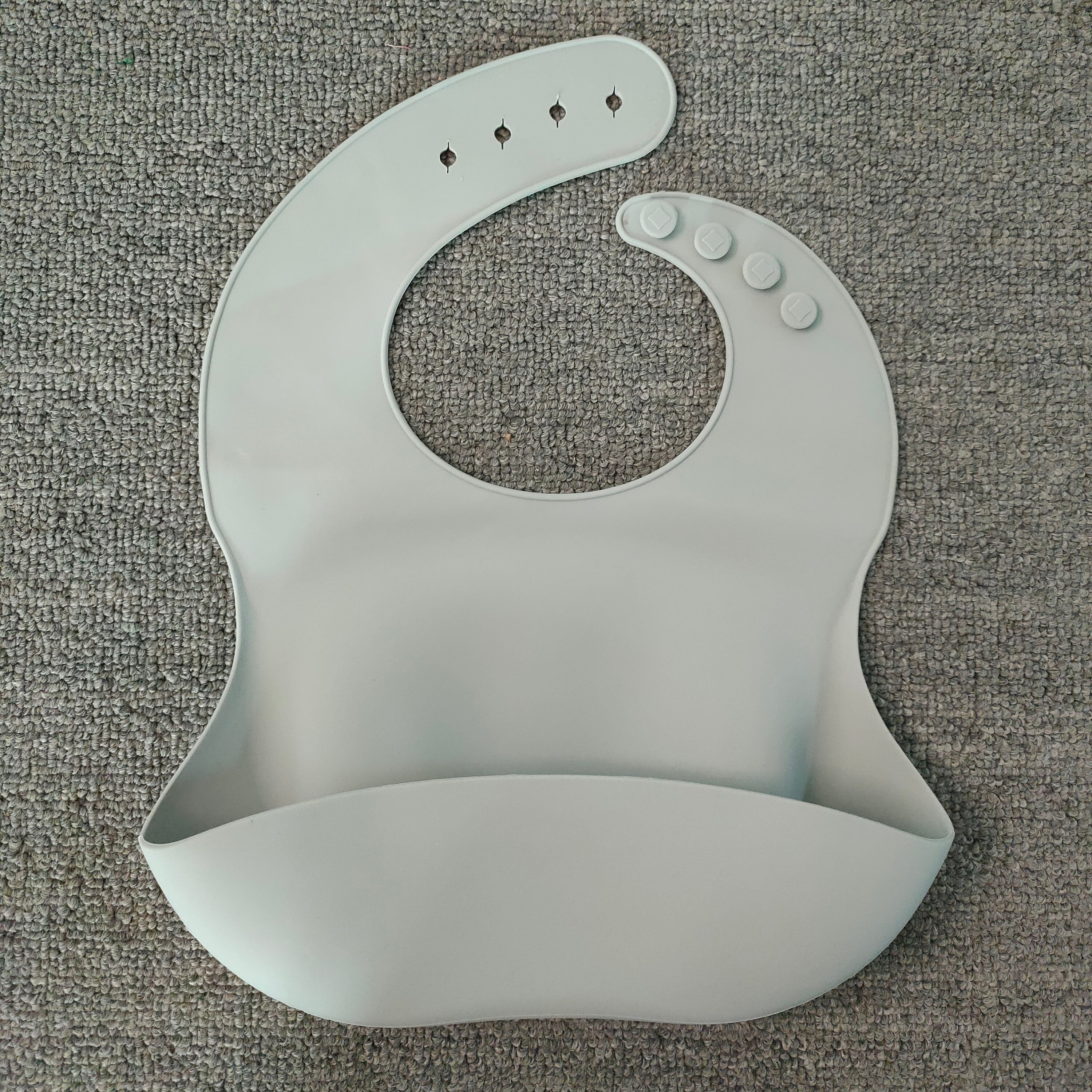 Waterproof Silicone Baby Bib with Food Catcher Bangladesh