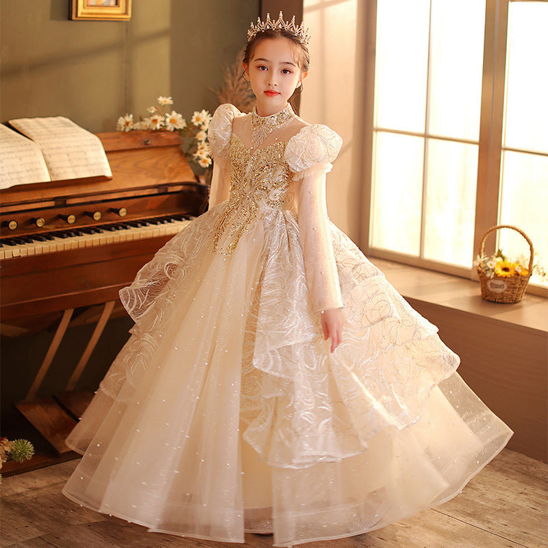 Princess  Little Girl Host Children Dress