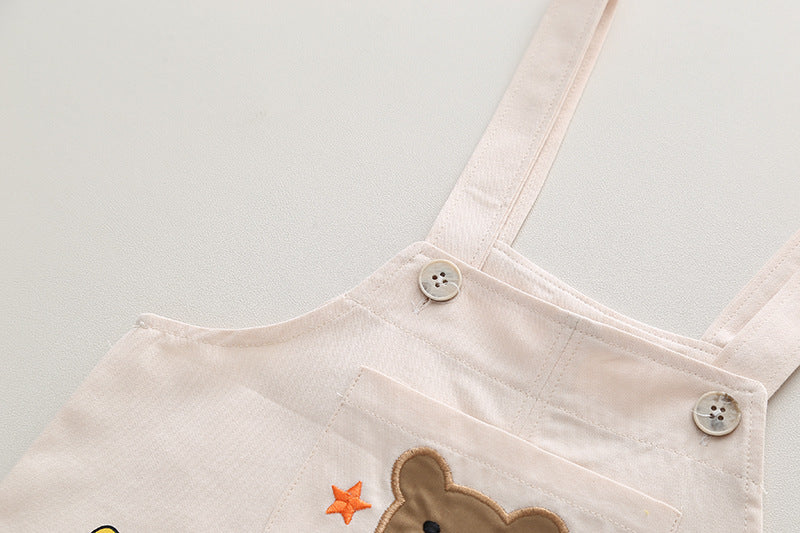 Boys Summer Casual - Boys' Summer Casual Suspender Trousers Short Sleeve Suit - Accessories - Baby's World (view 4)