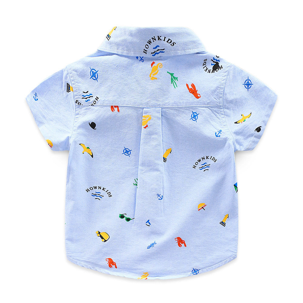 Boys short sleeve shirt New Style - Boys Clothing - Baby's World (view 6)
