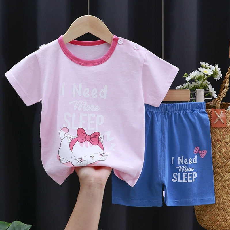 Fashion Cute Cotton Baby Clothes Shorts Suit - Boys Summer & Party Dresses - Baby's World (view 9)