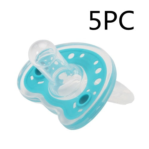 Baby Liquid Silicone Sleep Comfort Pacifier Two-Color Bangladesh