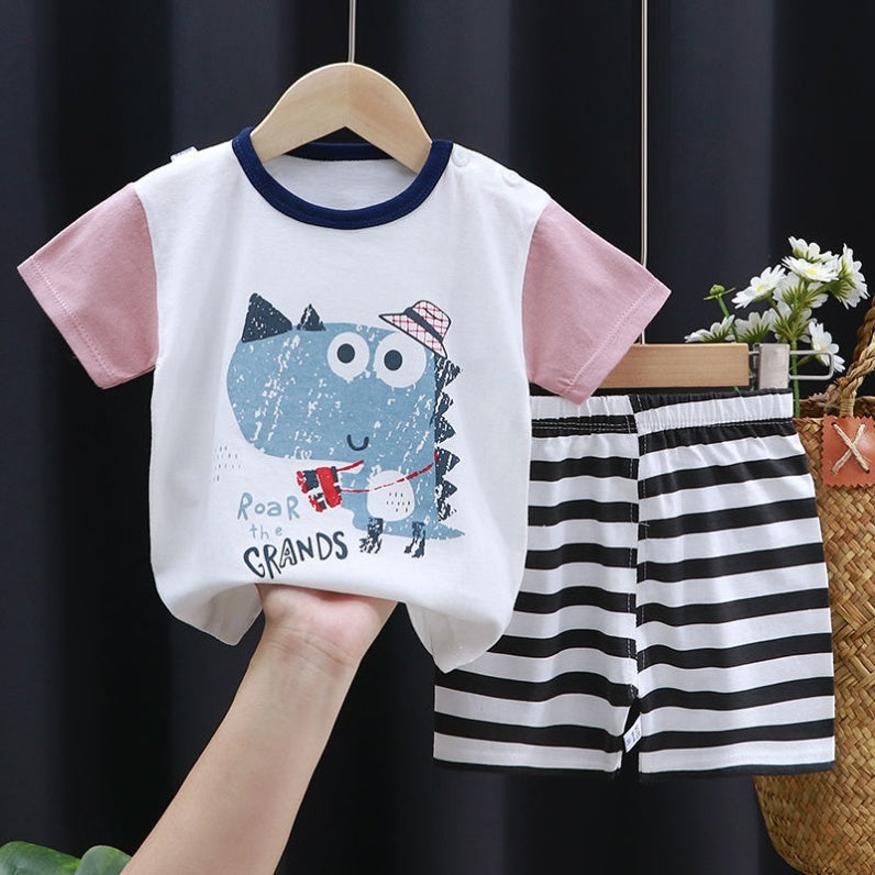 Fashion Cute Cotton Baby Clothes Shorts Suit - Boys Summer & Party Dresses - Baby's World (view 15)