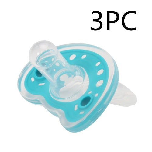 Baby Liquid Silicone Sleep Comfort Pacifier Two-Color Bangladesh