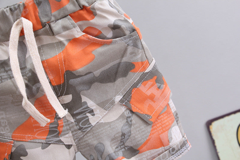 Boys Casual Children - Boys' Casual Children's Children's Clothing Casual Short-sleeved Shorts - Boys & Kids dresses