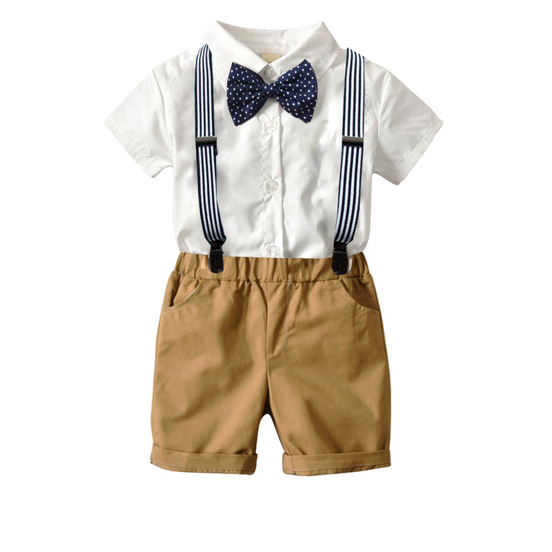 Boys bow tie dress suit shirt suit - Boys Summer & Party Dresses - Baby's World (view 2)