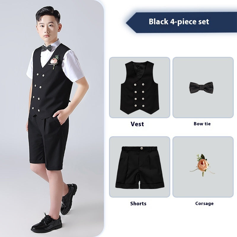 Boys Plus Sized - Boys' Plus-sized Plus Size Suit Performance Dress - Boys Summer & Party Dresses - Baby's World (view 8)