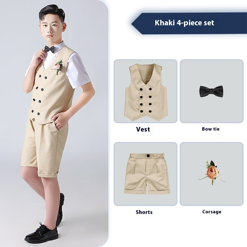 Boys Plus Sized - Boys' Plus-sized Plus Size Suit Performance Dress - Boys Summer & Party Dresses - Baby's World (view 11)