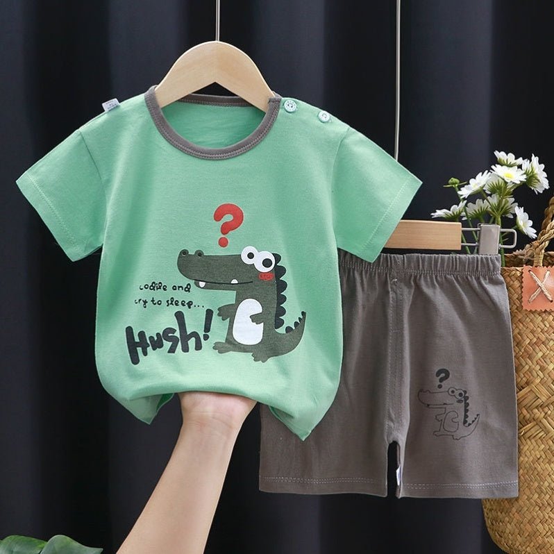 Fashion Cute Cotton Baby Clothes Shorts Suit - Boys Summer & Party Dresses - Baby's World (view 11)