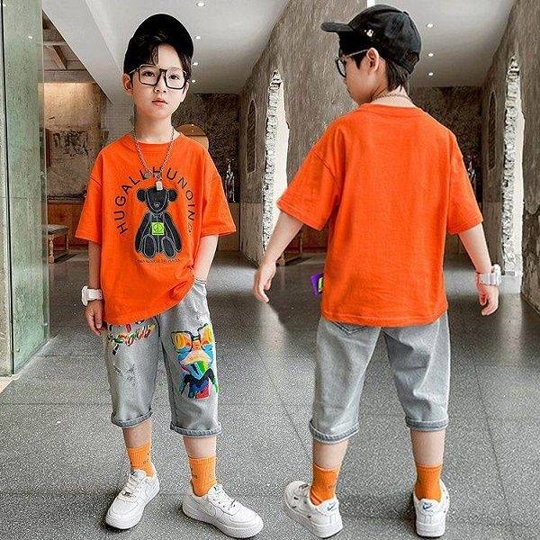 Boy Fashion Dress Set - T-shirt Set - Baby's World (view 2)