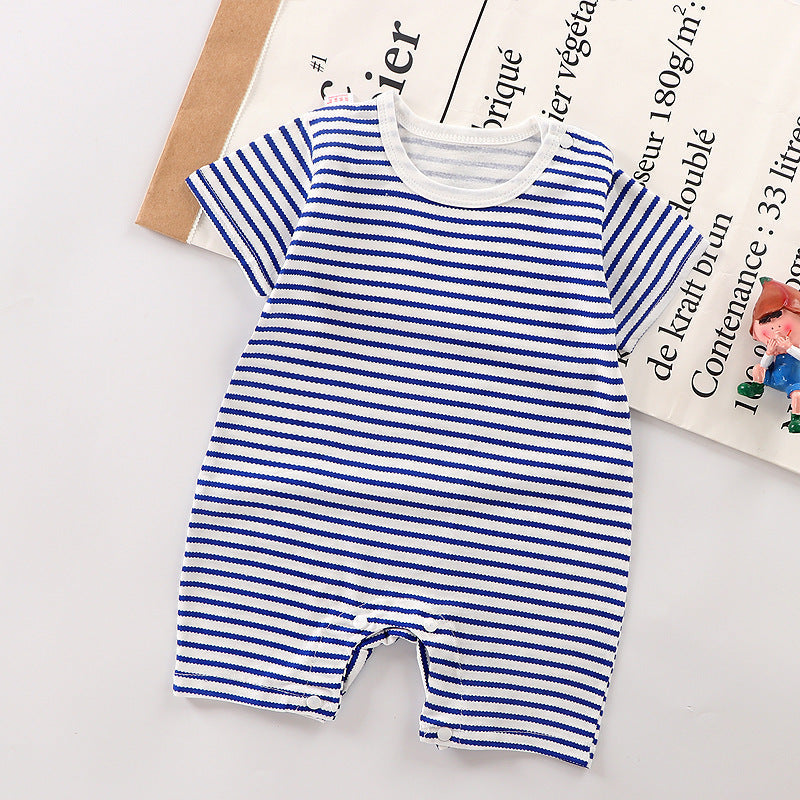 Baby Jumpsuit Short Sleeve Baby Climbing Suit - Boys Summer & Party Dresses - Baby's World (view 2)