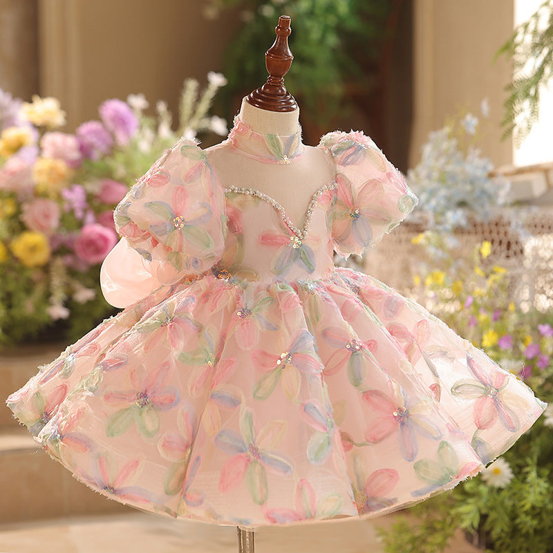 Catwalk Fashion Personalized Children Princess Dress
