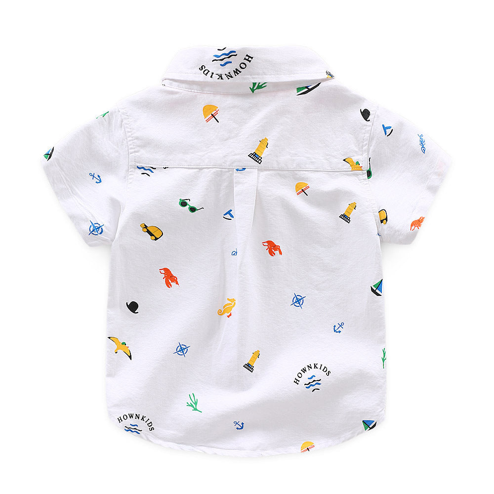 Boys short sleeve shirt New Style - Boys Clothing - Baby's World (view 5)