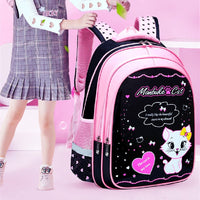 Kids School Cute Cat Print Backpack | Baby's World Bangladesh