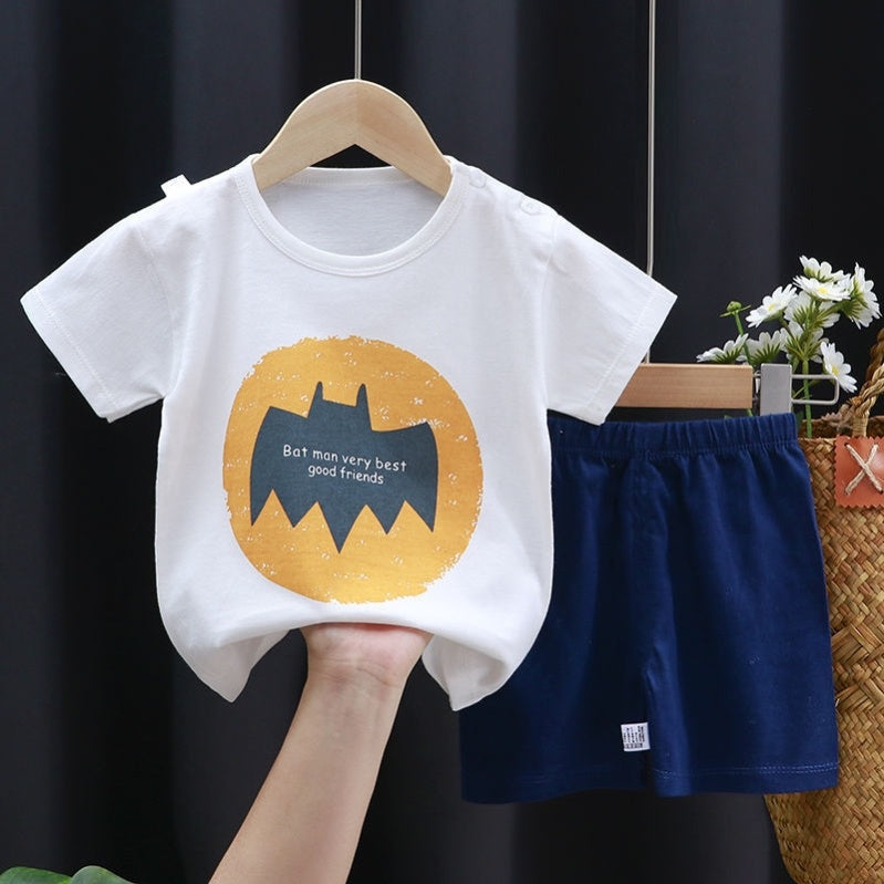 Fashion Cute Cotton Baby Clothes Shorts Suit - Boys Summer & Party Dresses - Baby's World (view 3)