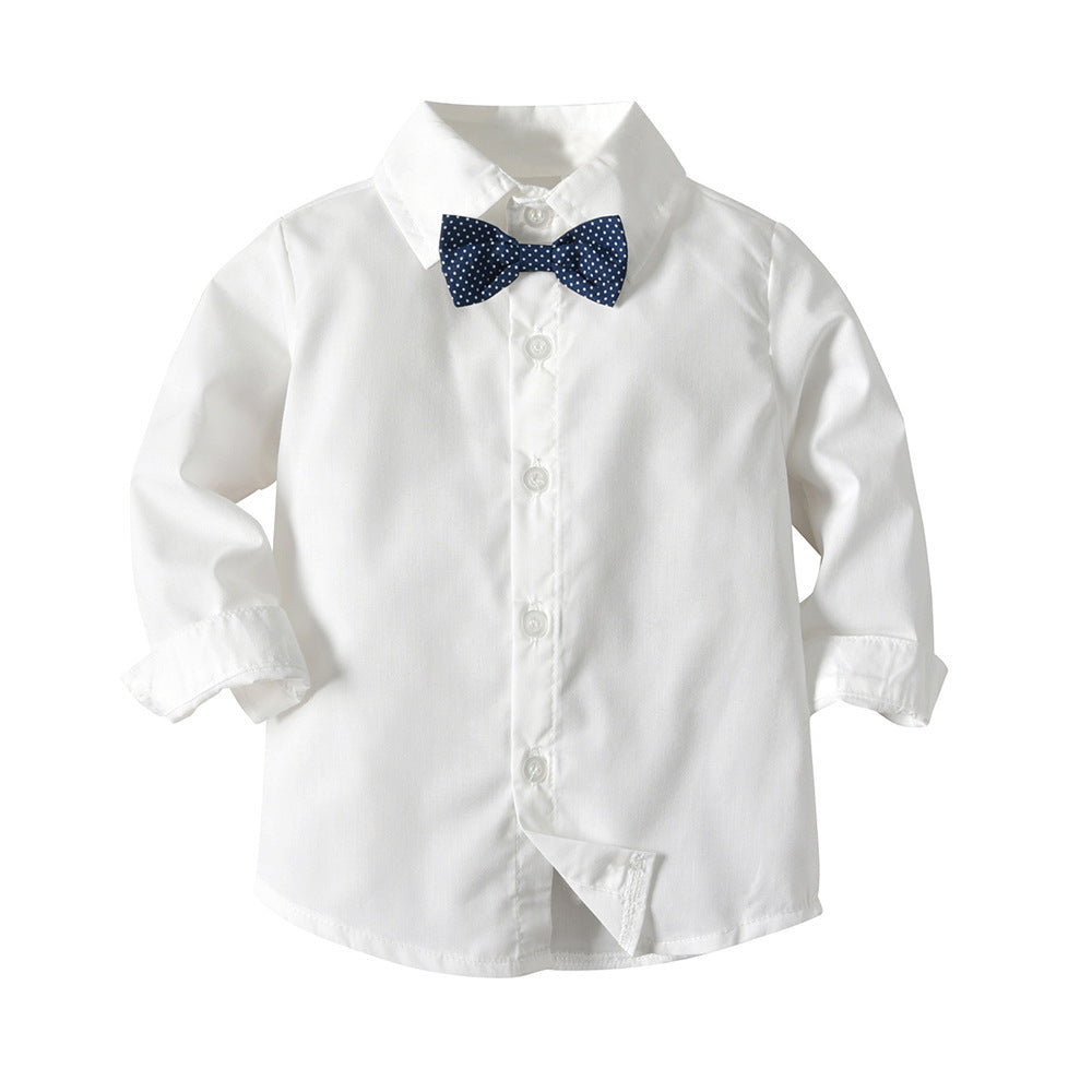 Boys Autumn Clothing Children's Suit Three-piece Set - Boys Summer & Party Dresses - Baby's World (view 9)